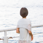 海を見て…