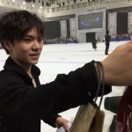 宇野昌磨くんと握手♪