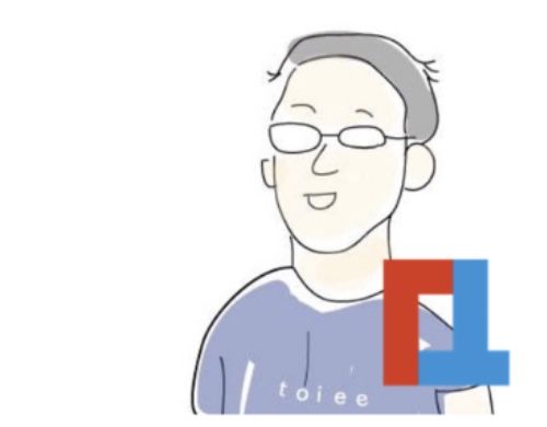 亀田学広先生のイラスト